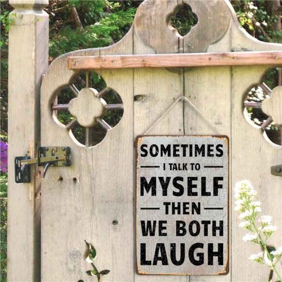 Retro Humor Metal Tin Sign - Funny Decorative Sign & Plaque for Wall Art - Picture 5 of 7